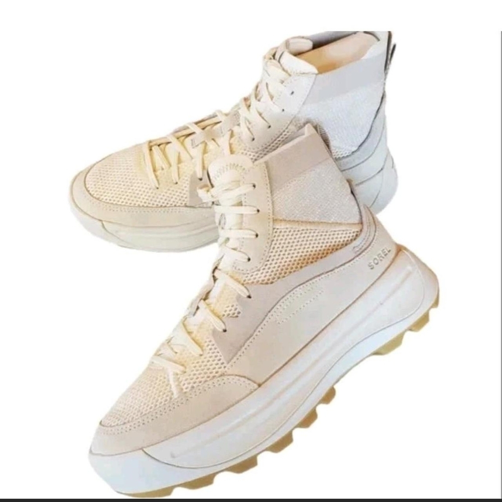 Sorel Women's Cream High-Top Sneakers